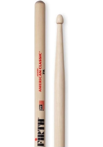 Vic Firth V7a American Classic 7a Baget Caz Standardı - Hızlı Ve Hafif - Ahşap Uç