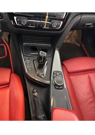 Bmw F30 F32 F34 F36 Uyumlu 4 Parça Orta Konsol İç Trim Kaplama Seti