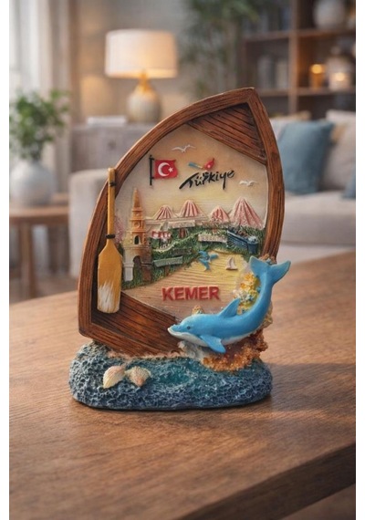 Türkiye Temalı Masa Üstü Dekor Biblo Ofis Masası Süsü & Ev Dekorasyonu 11 9 Cm