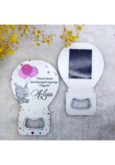 Kız Bebek Magnetler Balon Açacak Hdbl39 30 Adet