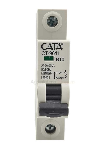Cata 1x10amper W Otomat Monofaze Sigorta Ct-9611