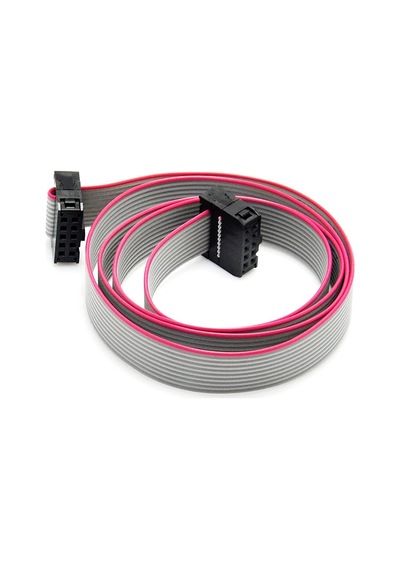 70Cm 10 Pin Idc Flat Kablo Ribbon Isp Avr Arm Swd Jtag Programlam