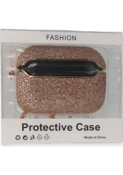Newface Apple Airpods Pro 1.nesil Spell Simli Kılıf - Rose Gold