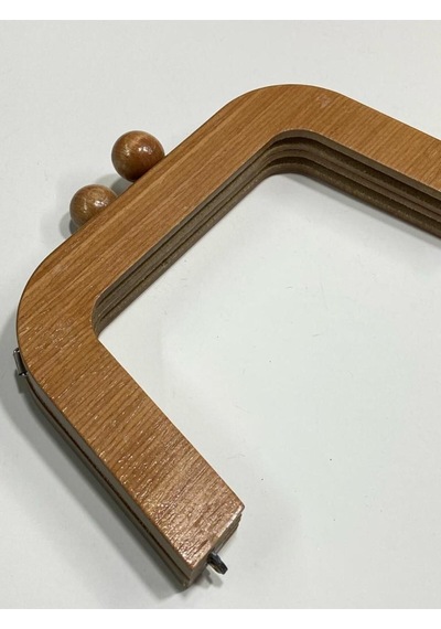 Karantuhafiye Ahşap Çanta Bursu 22 Cm Koyu Ahşap Koyu Ahşap