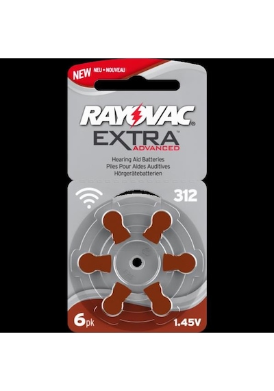 Rayovac 312 Numara Kulaklık Pili 6'lı Paket