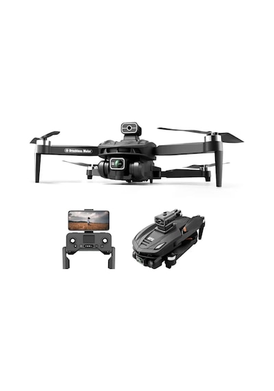 Dual Kamera Engel Aşabilen Çift Kameralı Drone – Yüksek Çözünürlüklü Havadan Görüntüleme Uzun Uçuş Kumandalı Mobil Uygulama