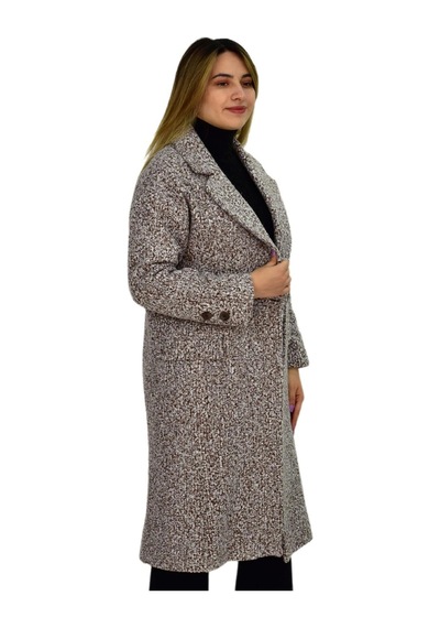 Kadın Buklet Kaşe Kaban K3146 Bgl-st03284 001