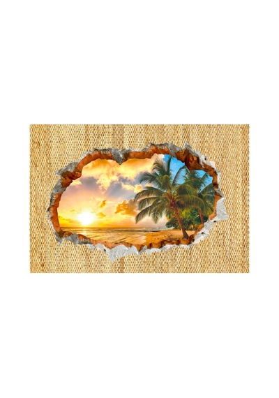 Dijital Baskılı Desenli Kapı Önü Halı Paspas 40 X 60 Cm Yeşil - 931806845 Yeşil