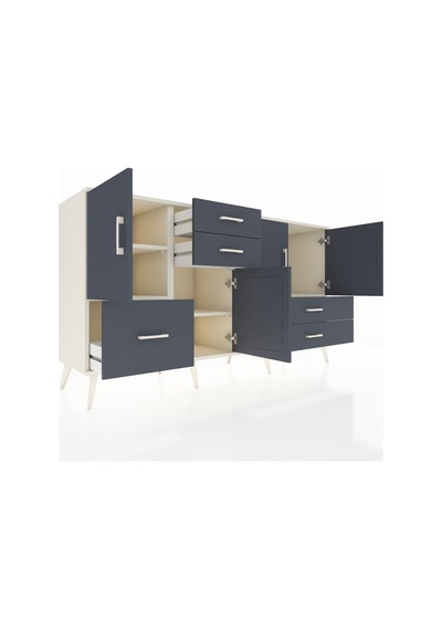 Hyperion Konsol 4 Raflı 5 Çekmeceli 4 Kapaklı 176x44x99 Aytaşı-an Aytaşı-antrasit Hyperion Konsol 4 Raflı 5 Çekmeceli 4 Kapaklı 176x44x99 Aytaşı-an Aytaşı-antrasit