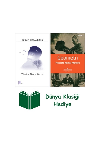 Yüzüm Gece Yarısı + Geometri + Dünya Klasiği Hediye