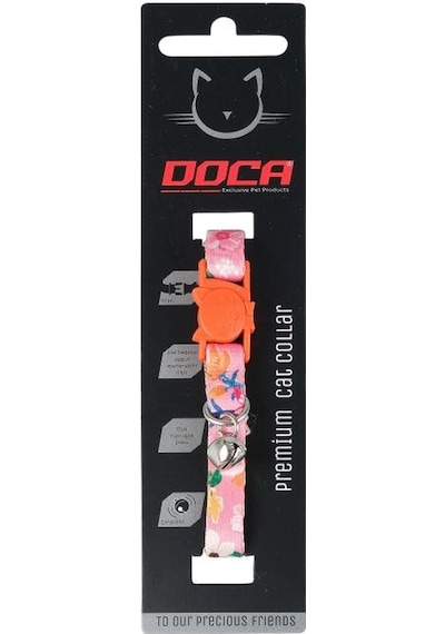 Doca Premium Spring Desenli Kedi Boyun Tasması