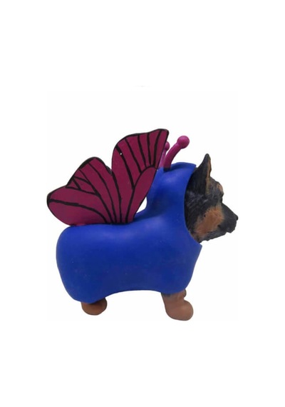Dress Your Puppy Kostümlü Esneyen Figürler Köpek Kelebek Alman Ku