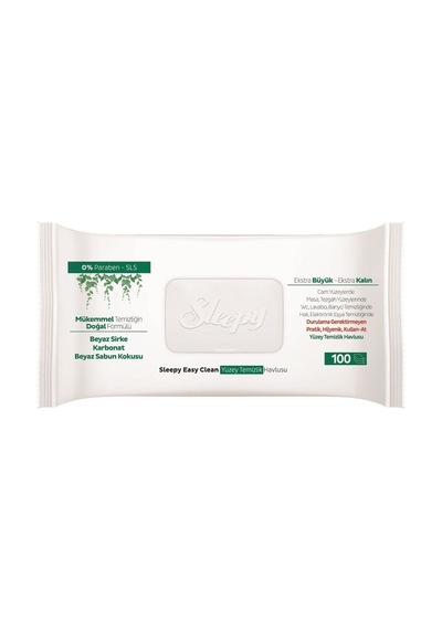 Easy Clean Yüzey Temizlik Havlusu 100' Lü 8 Paket Diğer