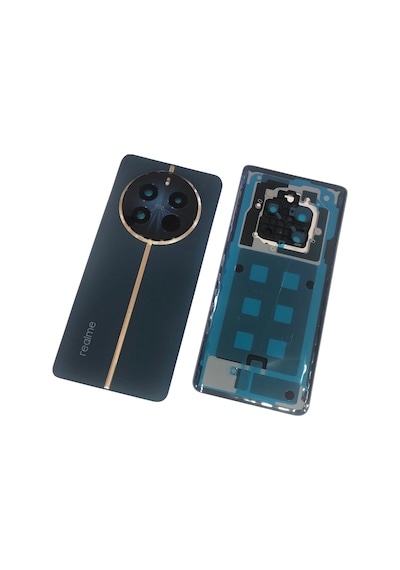 Realme 12 Pro Rmx3842 Arka Kapak Pil Kapağı Full Mavi