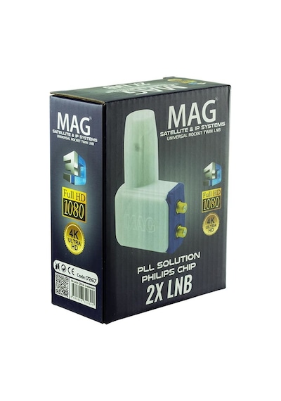 Mag 17267 Slim Roket Hd Çiftli Lnb