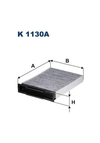 AKTIF KARBONLU POLEN FILTRESI MGN II TUM MODELLER 02- FILTRON K1130A OEM