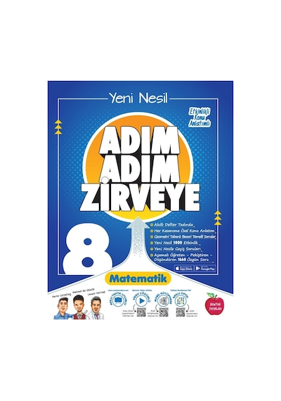Newton 8.Sınıf Lgs Adım Adım Zirveye Matematik Soru Bankası