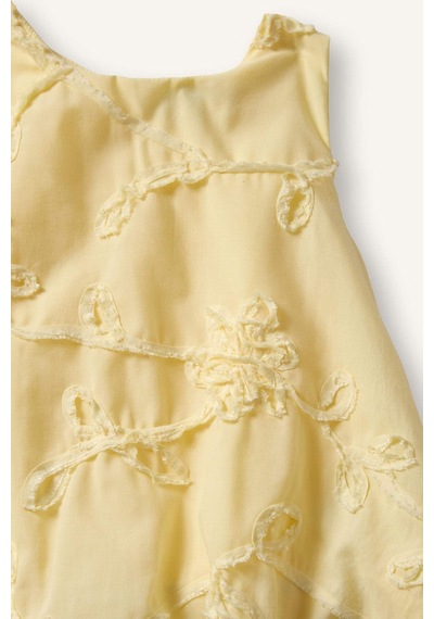 Defacto 3d Poplin Kısa Kollu Gömlek Kız Bebek H4736a526smyl149 Sarı-yl149