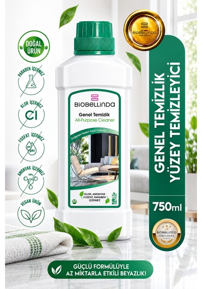 Doğal Genel Temizlik Ürünü Temizlikte Gerçek Güç 750 Ml Diğer