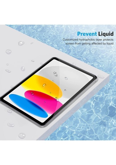 Apple İpad 10. Nesil 10.9 İnç İle Uyumlu Ekran Koruyucu 9h Temperli Kırılmaz Esnek Nano Cam, Çizilmeye Ve Darbeye Dayanıklı Koruma, Hd Şeffaf 2022