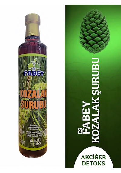 Es Fabey Selvi Kozalak Şurubu 500 ML