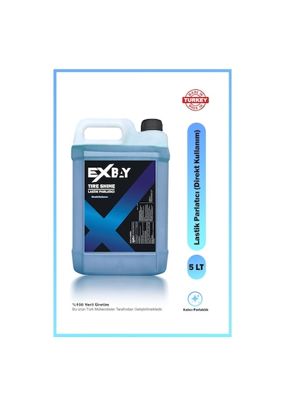 Exbay Tire Shine - Direkt Lastik Parlatıcı 5 Lt