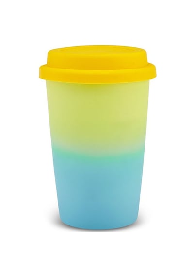 Karaca Soft Touch Travel Kupa 300 ml Sarı