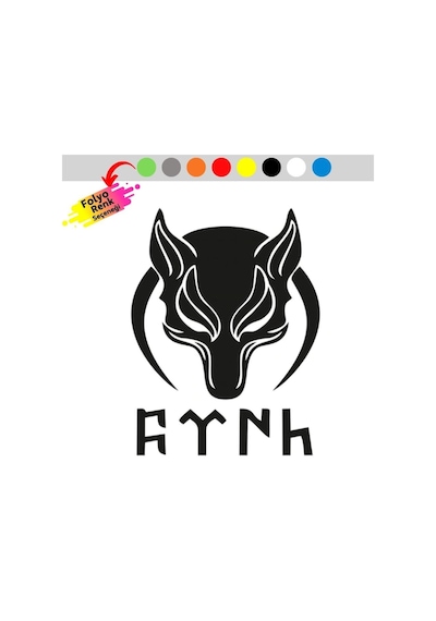 Börü Götürkçe Türk Oto Sticker