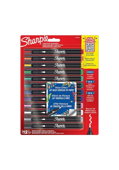 Sharpie Creatıve Akrilik Markör Set 12 Li 2201070