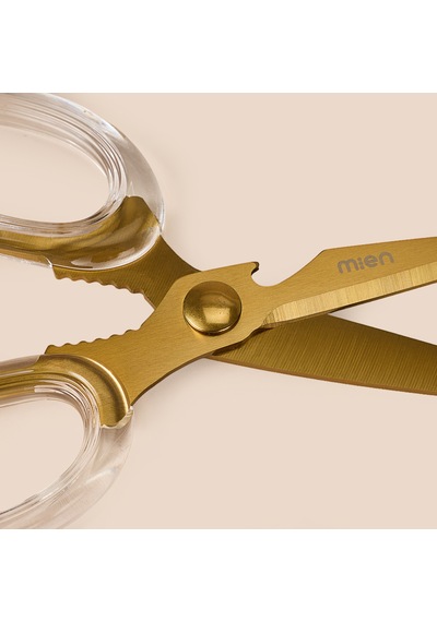 Paslanmaz Çelik Mutfak Makası - Gold - 20 Cm