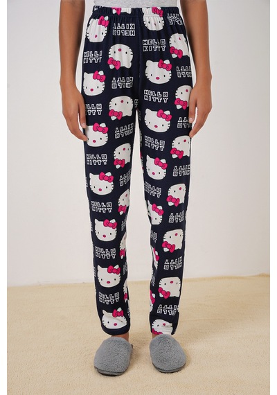 Bigdart 4323 Desenli Pijama Altı - A. Lacivert