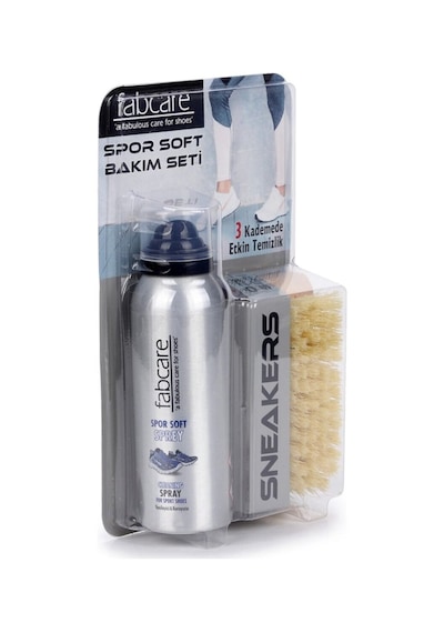 9022 Fabcare Spor Ayakkabı Temizleme Seti 125 ml-Naturel