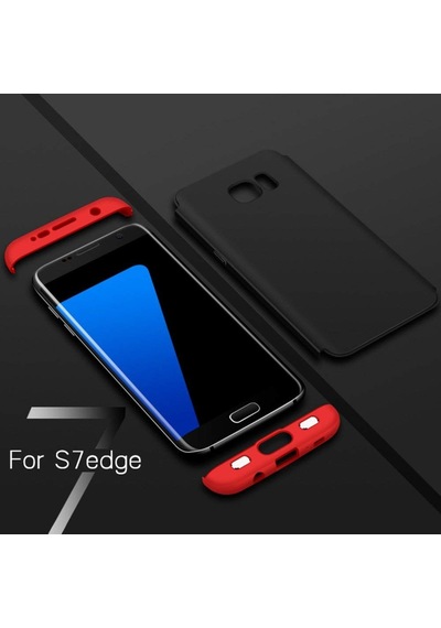 Samsung Galaxy Uyumlu S7 Edge Kilif 3 Parçali 360 Tam Korumali Gkk Kapak 393154175