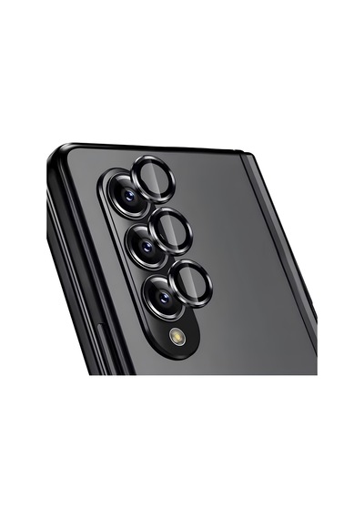Samsung Galaxy Uyumlu Z Fold 6 Metal Çerçeveli Kamera Koruma Lensi