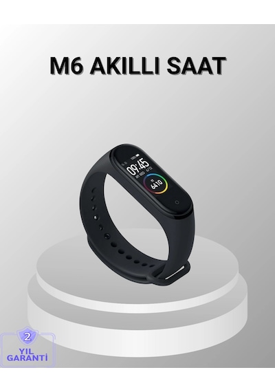 Mey İthalat Akıllı Bileklik Adım Sayar, Kalp Atış Ölçer, Uyku Takipli Ve Suya Dayanıklı