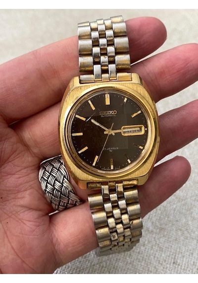 Seiko Classic 37 mm Çelik Kordon Vintage Erkek Kol Saati 2. El
