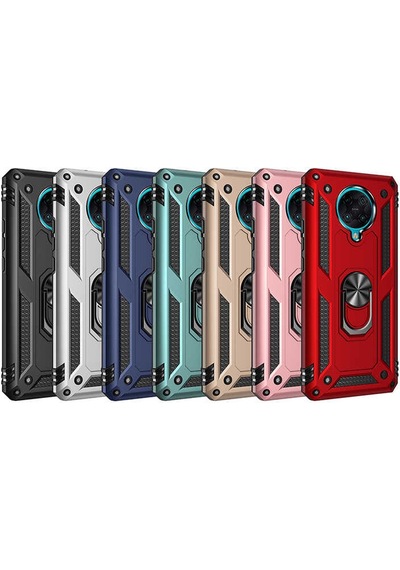 Xiaomi Redmi K30 Pro Kılıf Zore Vega Kapak Mavi