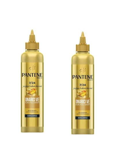 Pantene 7/24 Anında Onarıcı ve nemlendirici Saç Bakım Kremi 2 x 300 ML