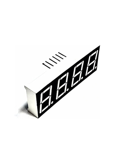 14mm 4 Lü 7 Segment Display Kırmızı Ortak Katot