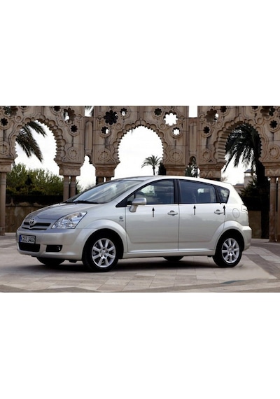 Toyota Uyumlu verso Krom Cam Çıtası Tk 2004-2009 6Prç Paslanmaz Çelik N11.3886
