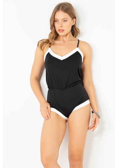 Miorre Doremi Pamuklu Şortlu Tulum Pijama 001