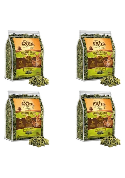Myyem Extra Yonca Pelletli Sade Tavşan Kuru Yonca 300gr 4 Adet
