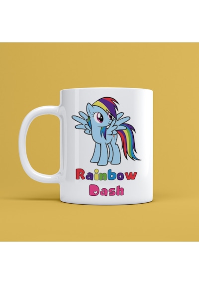 Pony Rainbow Dash Tasarımlı Kupa Bardak MR-08