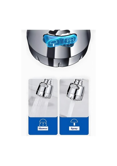 Xspring Mutfak Bataryası Başlığının Değiştirilmesi, 2 Fonksiyon Modu Krom Mutfak Bataryası İçin Sprey Başlığını Çekin, Mutfak Ve Banyo Lavabosu İçin 360 Dönebilen Musluk Bataryası Ek Spreyi Xspring Mutfak Bataryası Başlığının Değiştirilmesi, 2 Fonksiyon Modu Krom Mutfak Bataryası İçin Sprey Başlığını Çekin, Mutfak Ve Banyo Lavabosu İçin 360 Dönebilen Musluk Bataryası Ek Spreyi