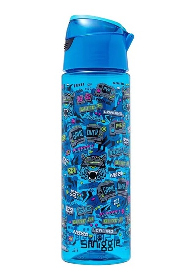 Smiggle Eclipse Kapaklı Plastik Suluk 750 Ml Koyu Lacivert 456603 Çok Renkli