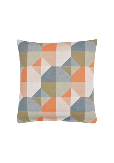 Ikea Svartho Yastık Kılıfı 50 X 50 Cm Açık Bej - Turuncu - Mavi Çok Renkli