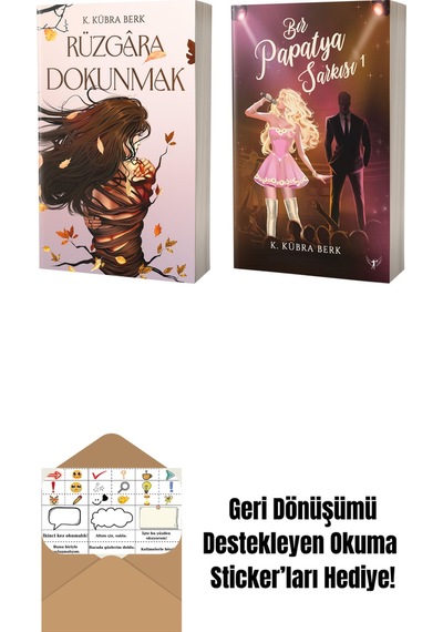 Rüzgâra Dokunmak + Bir Papatya Şarkısı 1 + Okuma Sticker'ları