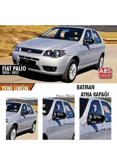 Fiat Palio 2010-2012 Batman Yarasa Ayna Kapağı Piano Black Abs Pl