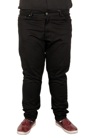 Mode Xl Erkek Pantolon Keten Neptun Klasik 20902 Siyah