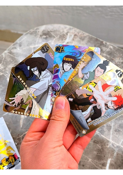 Naruto Kart Anime Naruto Kartları 2 Paket 10 Adet Sert Parlak Kart Özel Seri Diğer